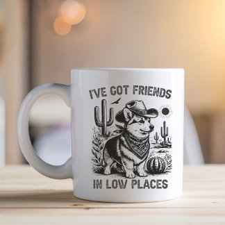 Corgi Cowboy Funny Dog Mug