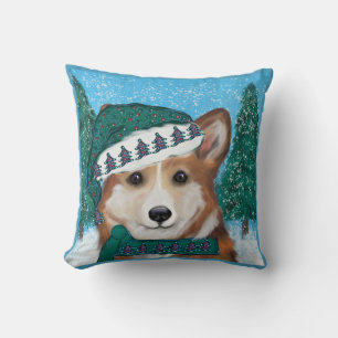 Corgi Cushion