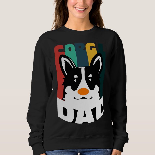 Corgi Dad  550 Sweatshirt (Front)