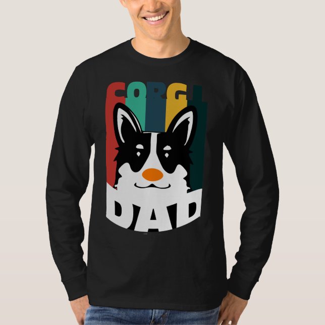 Corgi Dad  550 T-Shirt (Front)