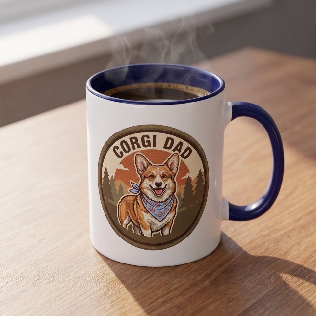 Corgi Dad Coffee Mug | Welsh Corgi Dog Dad Gift (Creator Uploaded)