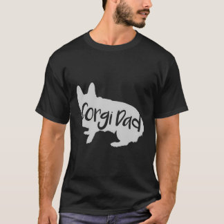 Corgi Dad Corgi-Lover Dog T-Shirt