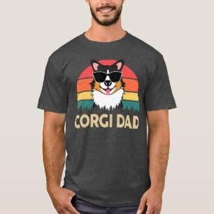 Corgi Dad girl T-Shirt