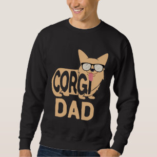 Corgi Dad Men Pembroke Welsh Corgi Pet Dog   723 Sweatshirt