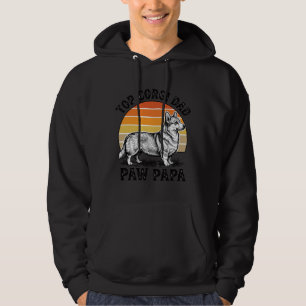 Corgi Dad Shirt Vintage Sunset Dog Papa Gift_1