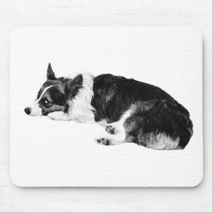 Corgi Desk Stillness Mouse Pad