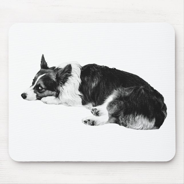 Corgi Desk Stillness Mouse Pad (Front)