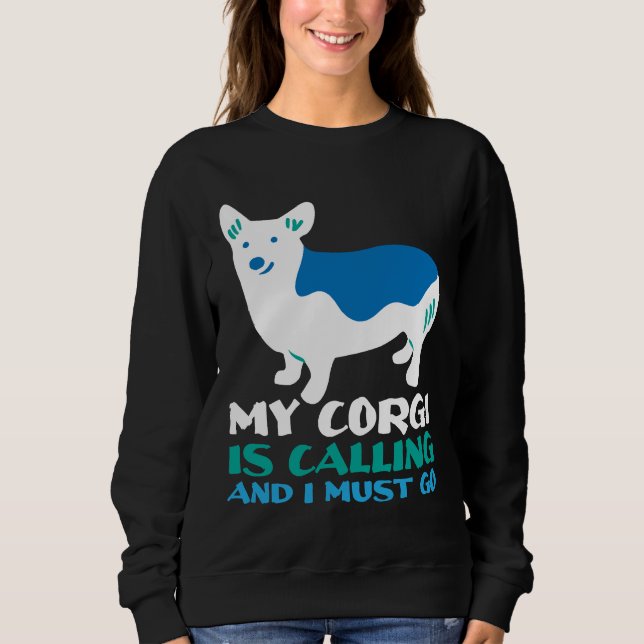 Corgi Dog  1044 Sweatshirt (Front)