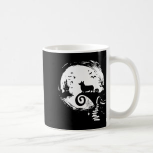 Corgi Dog and Moon Halloween Costume Dog Lover Coffee Mug