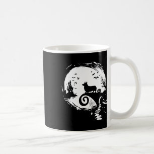 Corgi Dog And Moon Halloween Costume Dog Lover Fun Coffee Mug