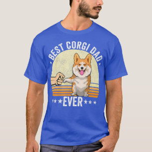 Corgi Dog Apparel Fist Bump Corgi Lovers for Men P T-Shirt
