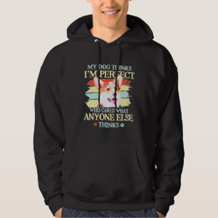 Corgi Dog Art Idea Great For Family Hoodie
