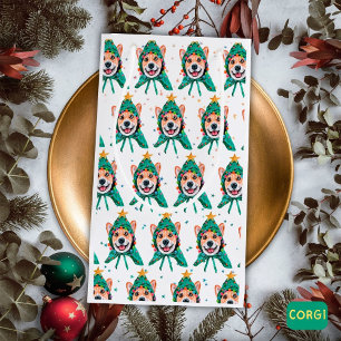 Corgi Dog Breed Christmas Small Gift Bag