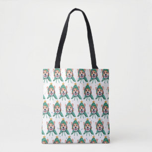 Corgi Dog Breed Christmas Tote Bag