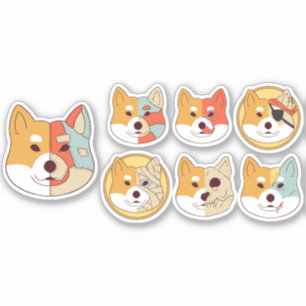 CORGI DOG CHARACTER SET