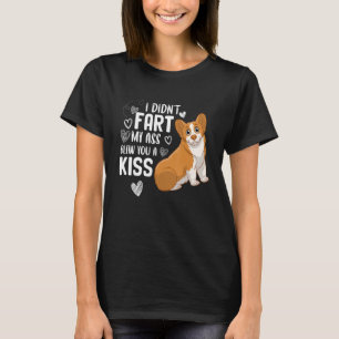 Corgi Dog   Cute Puppy  Pet Animal T-Shirt