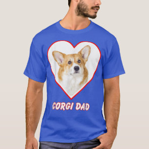 Corgi Dog Dad  T-Shirt