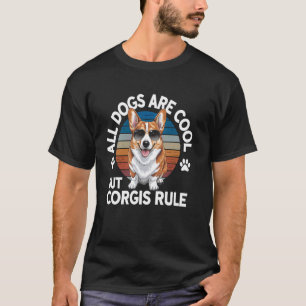 Corgi Dog Design For Men Women Kids Funny Corgi Lo T-Shirt