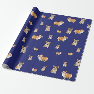 Corgi Dog Gift Wrap