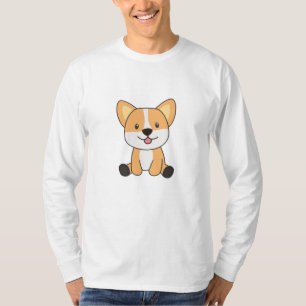 Corgi Dog Hudgy Animal Friends Dogs T-Shirt