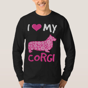 Corgi Dog I Love My Corgi T-Shirt