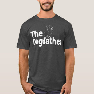 Corgi Dog Lover T The Dogfather Corgi Lover Dad T-Shirt