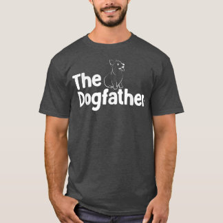 Corgi Dog Lover T The Dogfather Corgi Lover Dad T-Shirt
