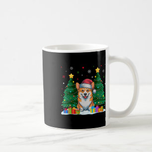 Corgi Dog Lovers Santa Hat Ugly Christmas Sweater Coffee Mug