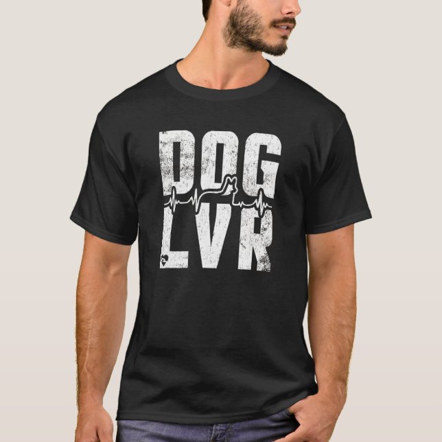 Corgi Dog Lvr Beats T-Shirt (Front)