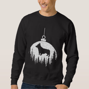 Corgi Dog Owner Christmas Ball Ornament Sweatshirt