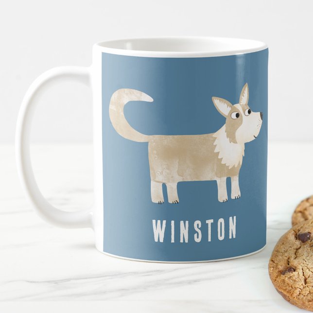 Corgi Dog Personalised Coffee Mug (Creator Uploaded)
