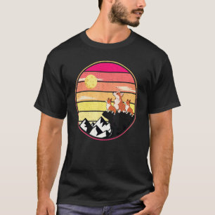 Corgi Dog Tee Three Corgi Moon Wolf Parody