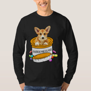 Corgi Dog Vintage For Boy Girl Dog T-Shirt