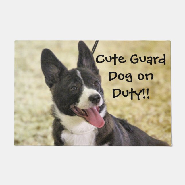 Corgi Doormat (Front)