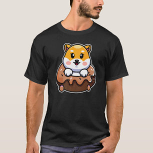 Corgi Doughnut Black History Month BLM Melanin Pup T-Shirt