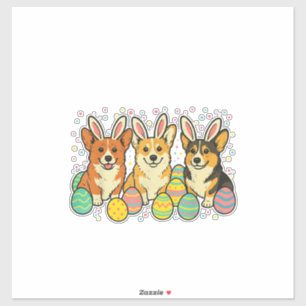 Corgi Easter T-Shirt_1