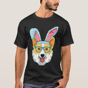 Corgi Egg Easter Day Dog Costume Boys Girls Kids T-Shirt