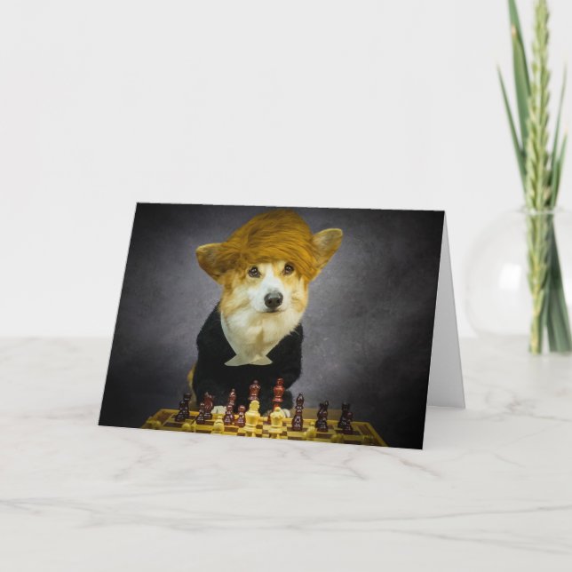 Corgi Encouragement card (Front)