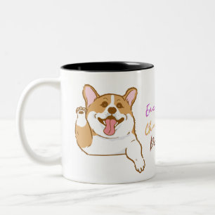 Corgi: Energetic, Charmers, Delight Mug