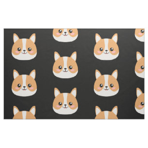 Corgi Fabric