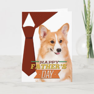 Corgi Father's Day Card