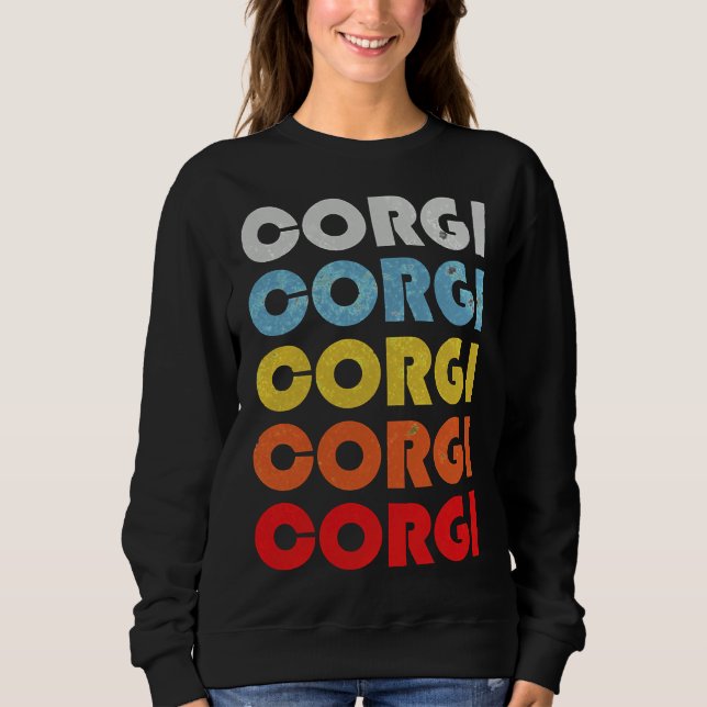 Corgi For Dog Mum Sweatshirt (Front)