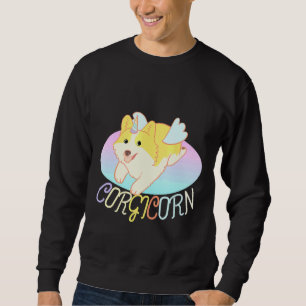Corgi For Kids Girls Corgicorn Unicorn Unicorg Dog Sweatshirt
