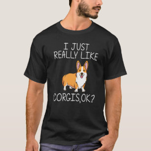 Corgi For Men Women Welsh Corgi Dog Animal 1 T-Shirt
