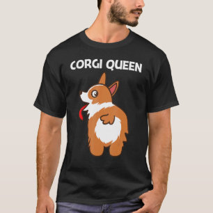 Corgi For Women Mum Pet Dog Animal Doggy Owner T-Shirt
