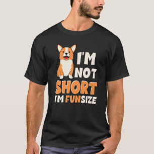 Corgi Fun Sized Men's Women's Cute Funny T-Shirt