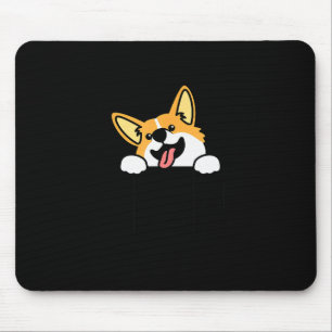 Corgi Funny Elements Of Hapness Corgi Dog Lover  Mouse Pad