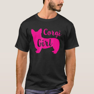 Corgi Girl Dog Pet Owner Women T-Shirt