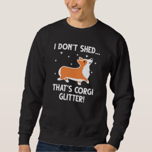 Corgi Glitter Sweatshirt