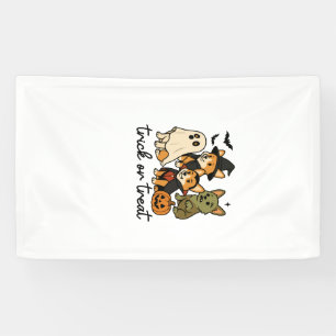 corgi halloween costume banner